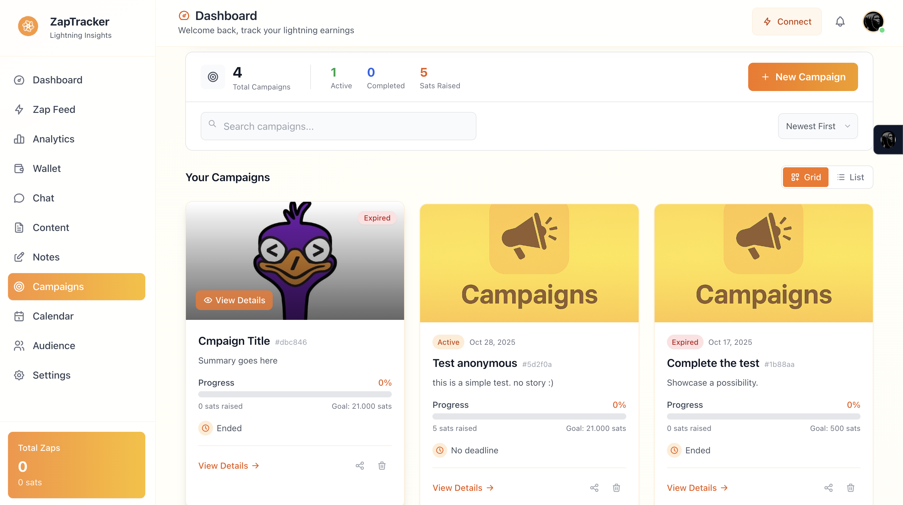 Crowdfunding Campaigns